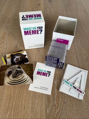 What Do You Meme? Party Card Game. Barely used.